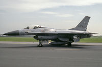 J-238 @ EGXW - General Dynamics F-16A Fighting Falcon. From 349 Smaldeel, Bevekom (1Wg) and seen at RAF Waddington's Photocall 94. - by Malcolm Clarke