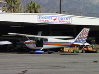 N7435X @ CCB - Parked at Foothill Aircraft - by Helicopterfriend