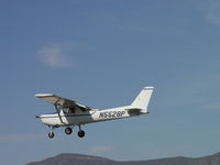 N5528P @ CCB - Landing on runway 24 - by Helicopterfriend