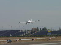 N236PM @ POC - On final 26L - by Helicopterfriend
