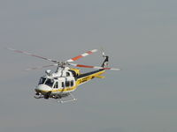 N18LA @ POC - Loaded with water and enroute fire in Diamond Bar - by Helicopterfriend