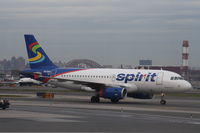 N534NK @ KLGA - Airbus A319 - by Mark Pasqualino