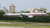 N629AA @ TJSJ - American airlines 757-223 landing at TJSJ - by SHEEP GANG