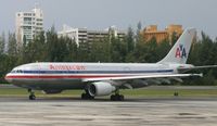 N14068 @ TJSJ - American airlines taxing to the holding point for take off - by SHEEP GANG