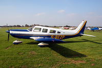 G-BEZP @ EGCB - seen @ Barton - by castle
