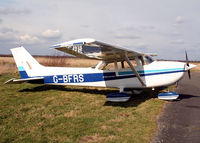 G-BFRS @ EGCV - seen @ Sleap - by castle