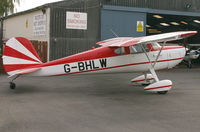 G-BHLW @ EGCJ - seen @ Sherburn in Elmet