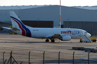 EC-KTZ @ EGNX - Swift Air B737 Freighter at East Midlands - by Terry Fletcher