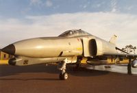 69-0260 @ EGQL - F-4G Phantom of 81st Tactical Fighter Squadron/52nd Tactical Fighter Wing based at Spangdahlem on display at the 1991 Leuchars Airshow. - by Peter Nicholson