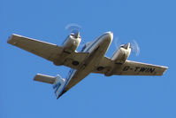 G-TWIN @ EGTC - Piper PA-44-180 climbs away from Cranfield