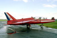 G-BOXP @ EGTC - Hawker Siddeley Gnat T1 at Cranfield Airfield in 1988.  - by Malcolm Clarke