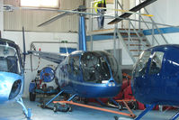 G-MAML @ EGTR - Robinson R44 at Elstree