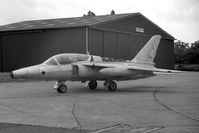 G-FRCE @ EGSX - Hawker Siddeley Gnat T1 undergoing taxying trials at North Weald in 1990. - by Malcolm Clarke