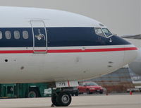 N17773 @ KORD - MONFORT AVIATION LLC, Boeing 727-227 Mimi (Chicago Bulls charter plane) on the Signature ramp. - by Mark Kalfas