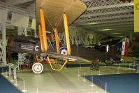 F1010 - De Haviland DH9A exhibited in the RAF Museum Hendon , UK