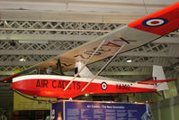 XA302 - Slingsby Cadet TX3 exhibited in the RAF Museum Hendon , UK