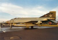 XT895 @ EGQL - Phantom FGR.2 of 74 Squadron in the static park of the 1991 Leuchars Airshow. - by Peter Nicholson