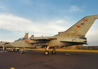 ZE968 @ EGQL - Tornado F.3 of 29 Squadron in the static park of the 1991 Leuchars Airshow. - by Peter Nicholson