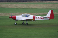 G-BJXB @ EGCB - seen @ Barton - by castle