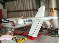 G-BLWW @ EGCV - seen @ Sleap - by castle