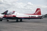 G-BWEB @ EGSU - BAC 84 Jet Provost T5A (Ex RAF XW422) at Duxfords Classic Jet & Fighter Display in 1996. - by Malcolm Clarke