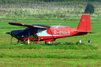 G-BNHB @ EGCB - seen @ Barton - by castle
