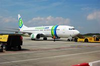 PH-HZA @ EHEH - Transavia Boeing 737 - by Jan Lefers