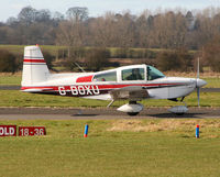 G-BOXU @ EGCV - seen @ Sleap - by castle