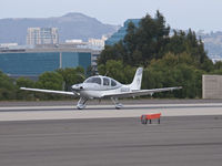 N848CB @ KSMO - N848CB departing from RWY 21 - by Torsten Hoff