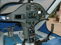S5-PBV @ LHEM - Esztergom Airfield - cocpit - by Attila Groszvald-Groszi