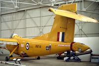 XN714 @ EGWC - Hunting H126. A low speed research aircraft at RAF Cosford's Aerospace Museum - by Malcolm Clarke