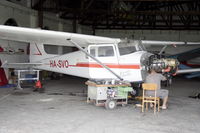 HA-SVO @ LHEM - Esztergom Airfield-hangar,correction during mending. - by Attila Groszvald-Groszi