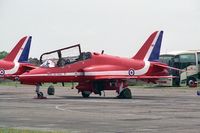 XX237 @ EGTC - British Aerospace Hawk T1 at the 50th Anniversary celebration of the Cranfield College of Aeronautics in 1996. - by Malcolm Clarke