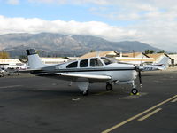 N599DS @ SZP - 1967 Beech E33A BONANZA, Continental IO-520-B 285 Hp - by Doug Robertson