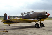 G-AZBN @ EGSU - Noorduyn AT-16 Harvard Mk2B at The Imperial War Museum, Duxford in 1986. - by Malcolm Clarke