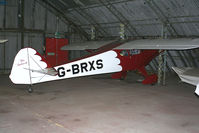 G-BRXS @ EGCB - seen @ Barton - by castle