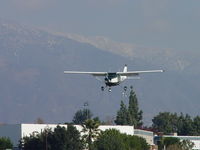N734FD @ CCB - On final to runway 24 - by Helicopterfriend