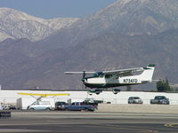 N734FD @ CCB - Almost down - by Helicopterfriend