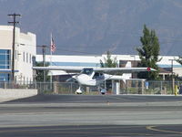 N191DY @ CCB - Landing runway 24 - by Helicopterfriend