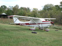 N7926G @ OH17 - N7926G tied down - by Milt Moos