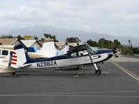 N2982A @ SZP - 1953 Cessna 180, Continental O-470-A 225 Hp, 1st year of production - by Doug Robertson