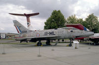54-2165 @ EGSU - North American F-100D Super Sabre at The Imperial War Museum in 1984. - by Malcolm Clarke