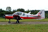G-WINI @ EGBP - Scottish Aviation SA.120 Bulldog T1 [BH120/238] Kemble~G 11/07/2004. Seen taxiing out for departure. Wears former military marks of XX546 and coded 03. - by Ray Barber