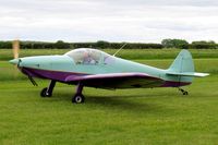 G-CCCJ @ X5FB - Nicollier HN700 Menestrel 11 at Fishburn Airfield, UK in 2004. - by Malcolm Clarke