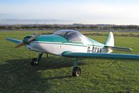 G-CCKN @ FISHBURN - Nicollier HN700 Menestrel 11 at Fishburn Airfield, UK in 2008. - by Malcolm Clarke