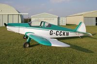 G-CCKN @ X5FB - Nicollier HN700 Menestrel 11 at Fishburn Airfield, UK in 2007. - by Malcolm Clarke