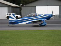 N6CM @ SZP - 1978 Matthews THORP T-18 TIGER, Lycoming O-290, landing roll Rwy 04 - by Doug Robertson