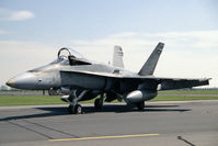 188741 @ EGXW - McDonnell Douglas CF-188A Hornet. Flown by 421 Sqn, 1st CAD based at Sollingen, and seen here at RAF Waddington's Photocall 1990. - by Malcolm Clarke