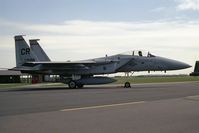 79-0026 @ EGXW - McDonnell Douglas F-15C Eagle. Flown by 78TFG/632TFS based at Soesterberg at RAF Waddington's Photocall 90. - by Malcolm Clarke