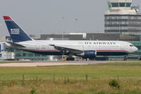 N249AU @ EGCC - Arriving on Runway 05L on a  warm & muggy Summer morning. - by MikeP